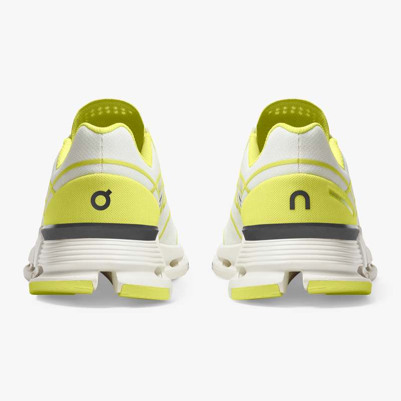 On Running Cloud Shoes Women's Cloudnova Z5-Neon | White