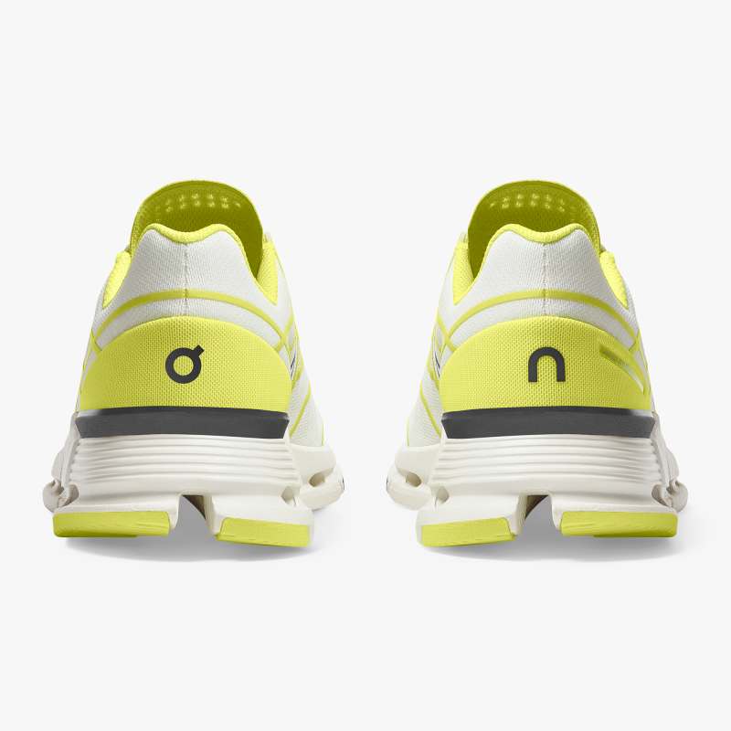 On Running Cloud Shoes Women's Cloudnova Z5-Neon | White - Click Image to Close