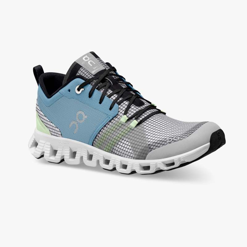 On Running Cloud Shoes Women's Cloud X Shift-Niagara | White