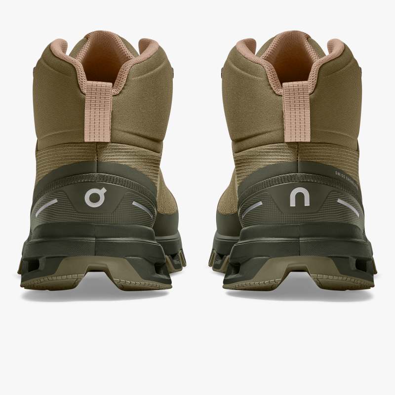 On Running Cloud Shoes Women's Cloudrock Waterproof-Olive | Reed