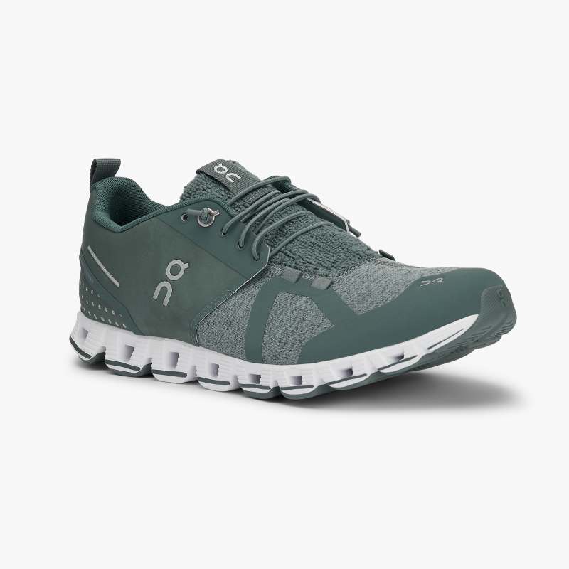 On Running Cloud Shoes Women's Cloud Terry-Olive