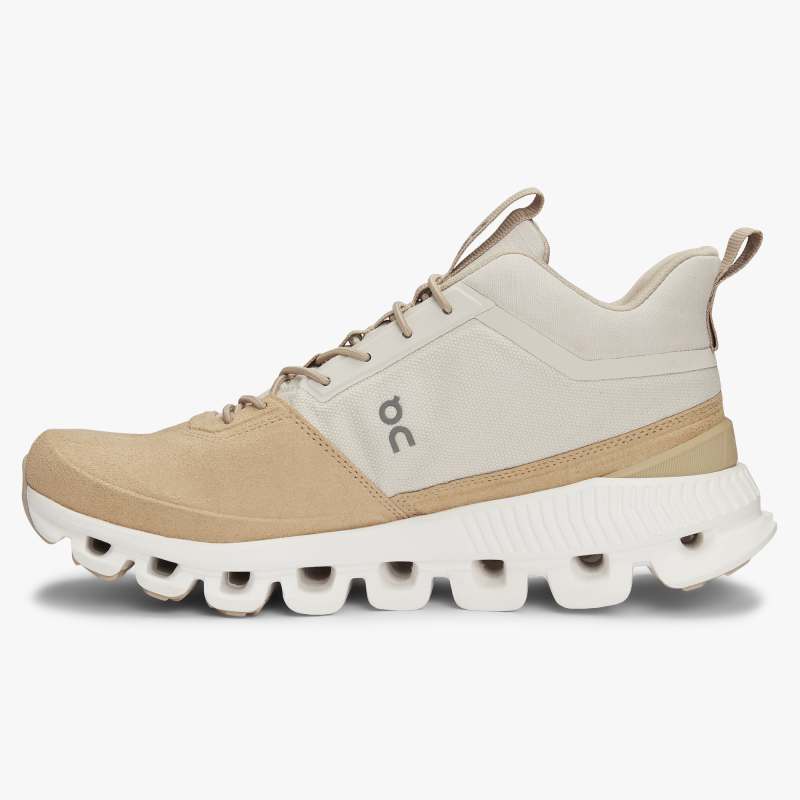 On Running Cloud Shoes Women's Cloud Hi-Pearl | Camel - Click Image to Close