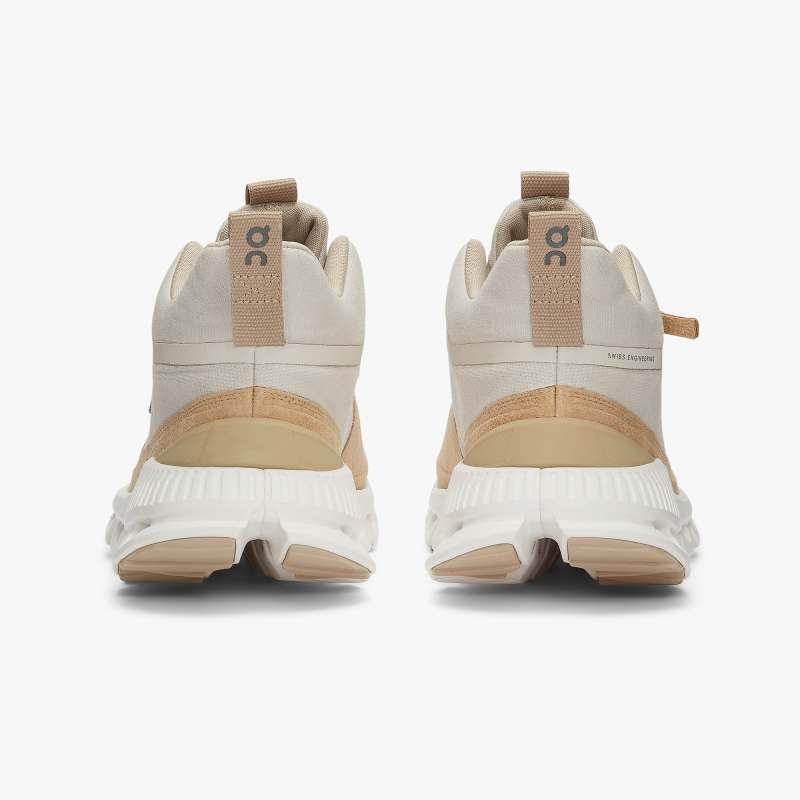 On Running Cloud Shoes Women's Cloud Hi-Pearl | Camel