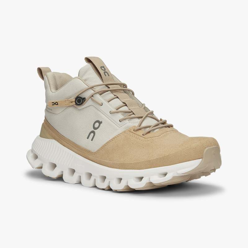 On Running Cloud Shoes Women's Cloud Hi-Pearl | Camel