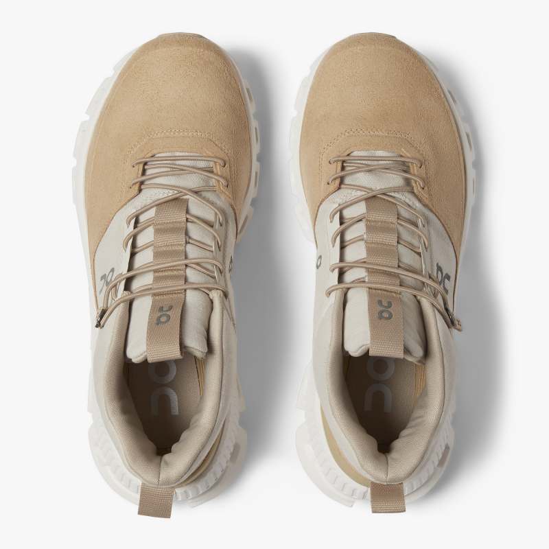 On Running Cloud Shoes Women's Cloud Hi-Pearl | Camel