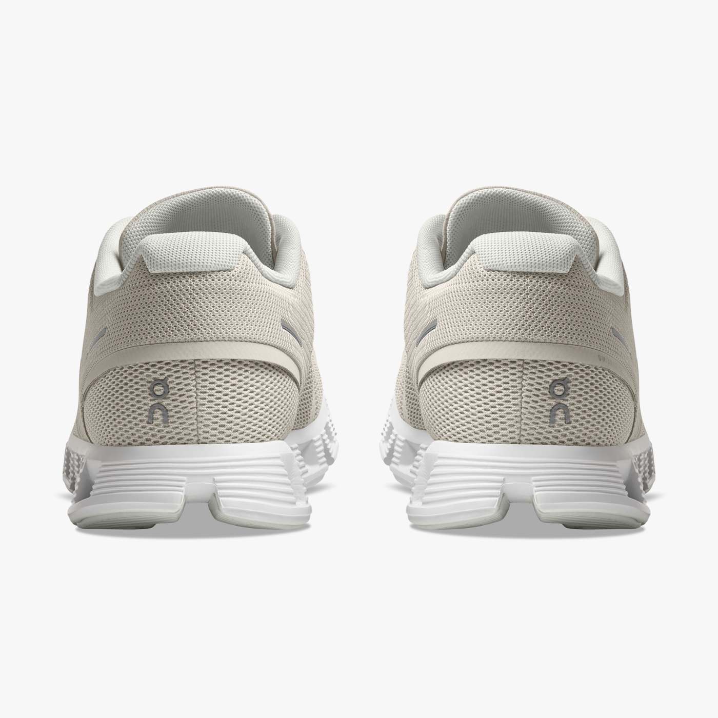 On Running Cloud Shoes Men's Cloud 5-Pearl | White