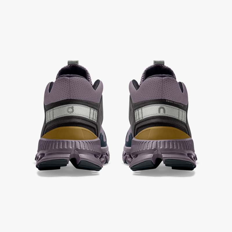 On Running Cloud Shoes Women's Cloud Hi Edge-Pebble | Lilac