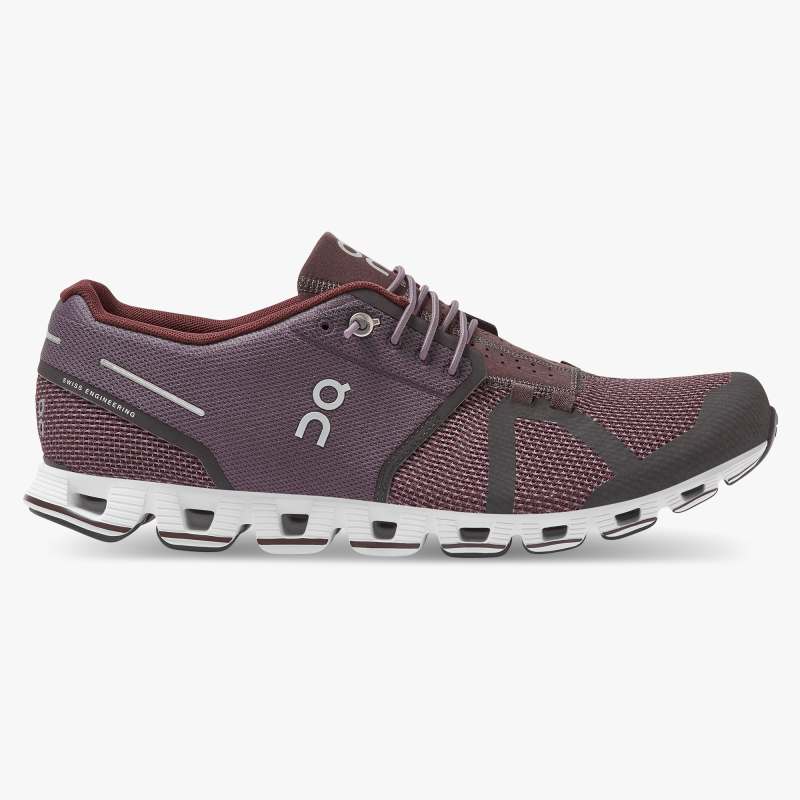 On Running Cloud Shoes Men's Cloud-Pebble | Raisin