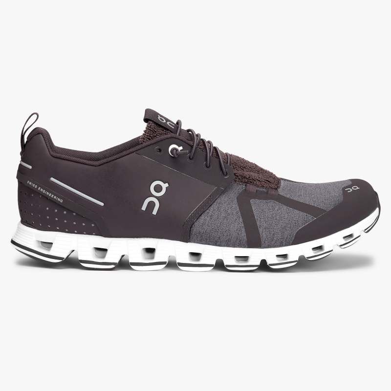 On Running Cloud Shoes Men's Cloud Terry-Pebble - Click Image to Close