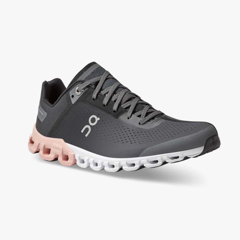 On Running Cloud Shoes Men's Cloudflow-Rock | Rose - Click Image to Close