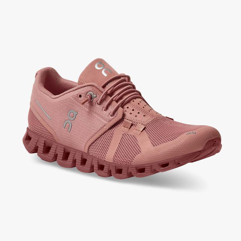On Running Cloud Shoes Women's Cloud Monochrome-Rose - Click Image to Close