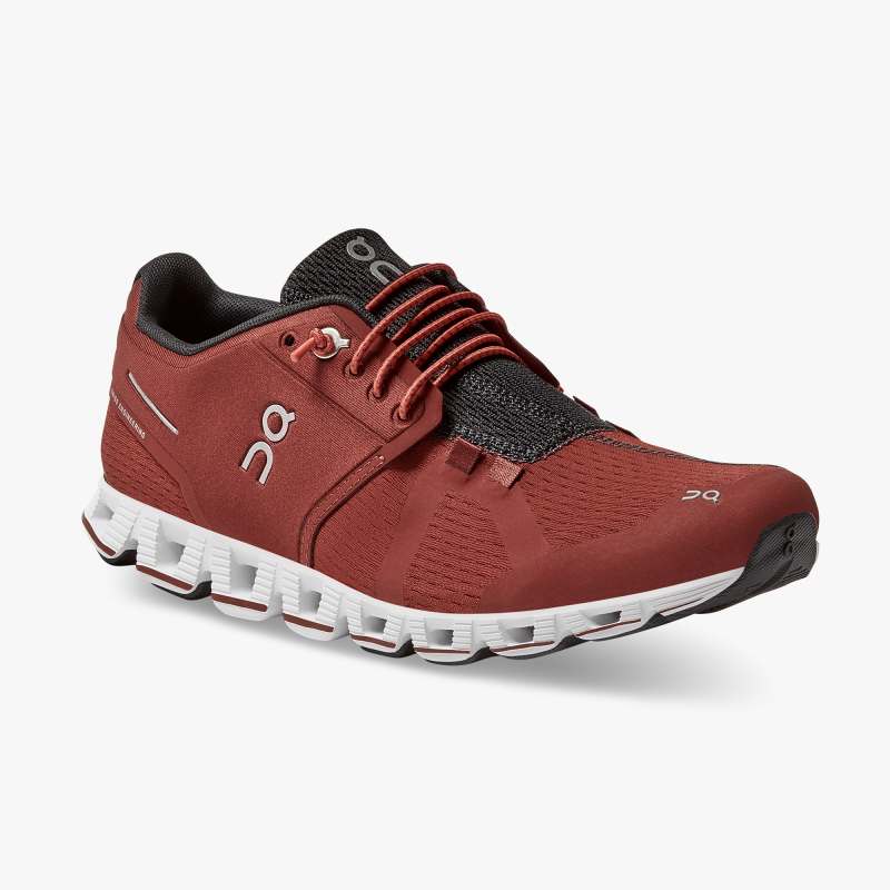 On Running Cloud Shoes Women's Cloud-Ruby | White - Click Image to Close