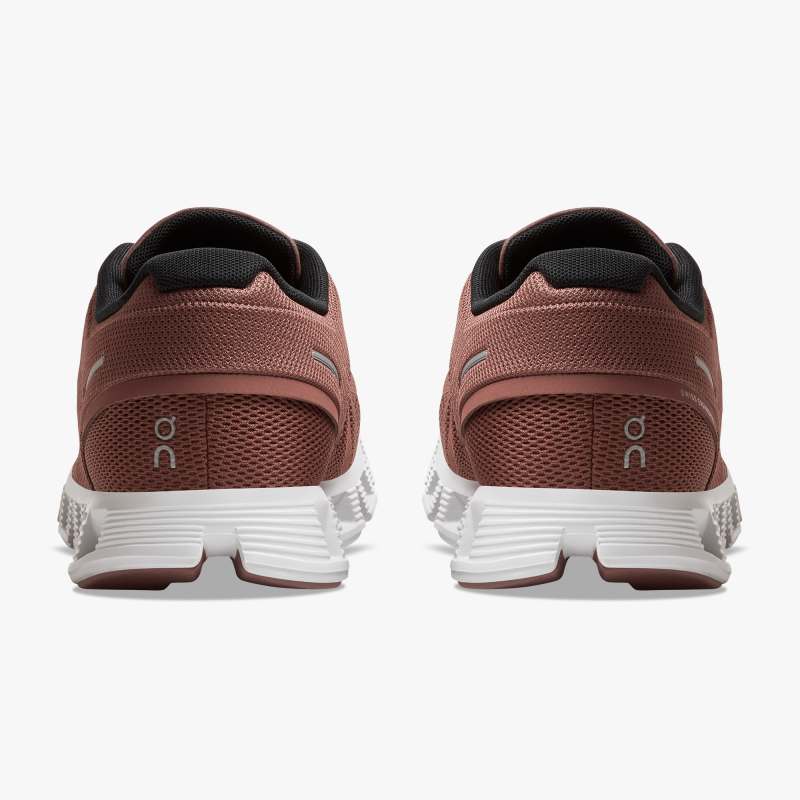 On Running Cloud Shoes Women's Cloud 5-Rust | Black