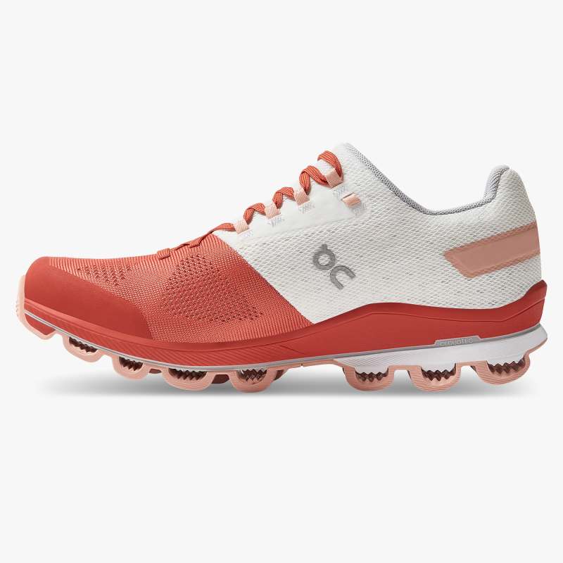 On Running Cloud Shoes Women's Cloudsurfer 6-Rust | Rose - Click Image to Close