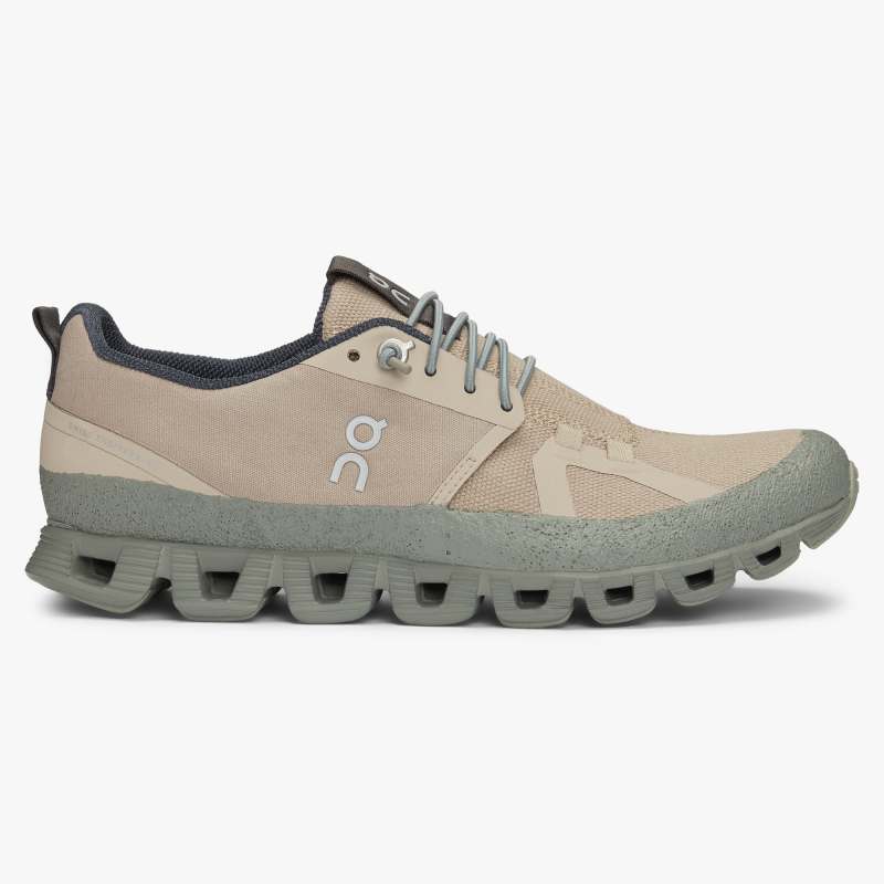 On Running Cloud Shoes Women's Cloud Dip-Sand | Kelp - Click Image to Close