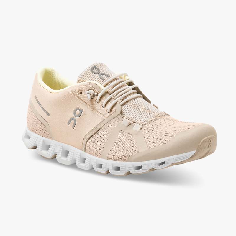 On Running Cloud Shoes Women's Cloud-Sand | Pearl - Click Image to Close