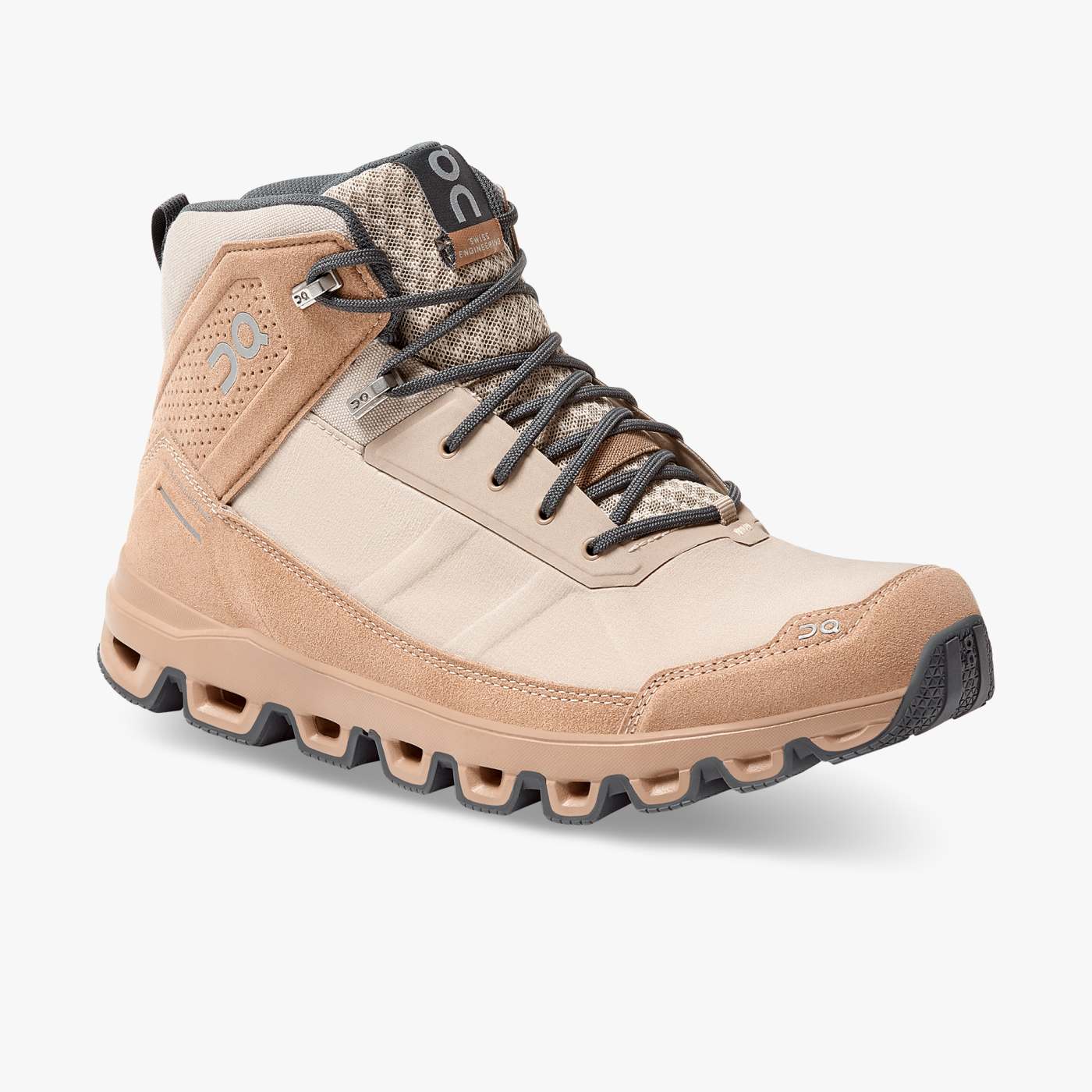 On Running Cloud Shoes Men's Cloudridge-Sand | Rock