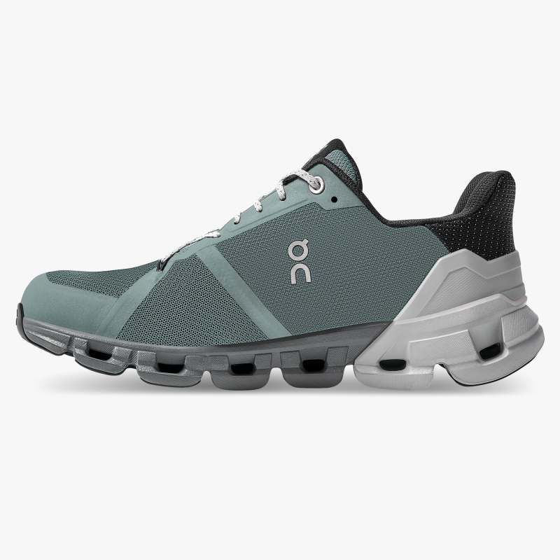 On Running Cloud Shoes Women's Cloudflyer Waterproof-Sea | Glaci