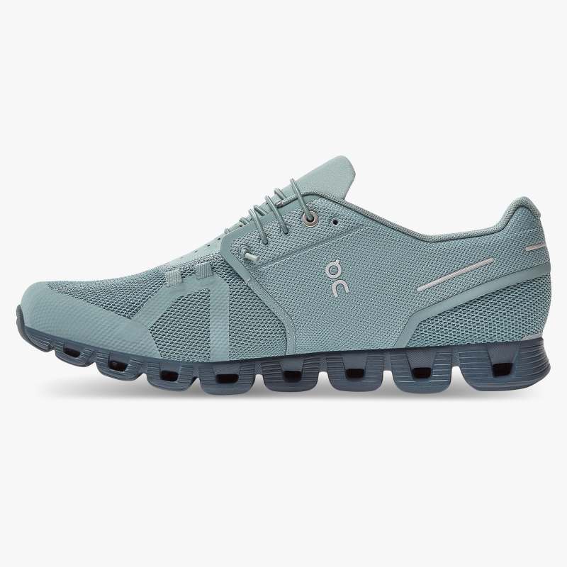 On Running Cloud Shoes Men's Cloud Monochrome-Sea