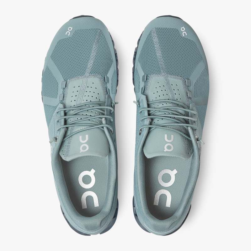 On Running Cloud Shoes Men's Cloud Monochrome-Sea