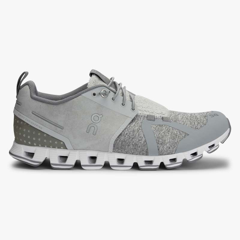 On Running Cloud Shoes Women's Cloud Terry-Silver