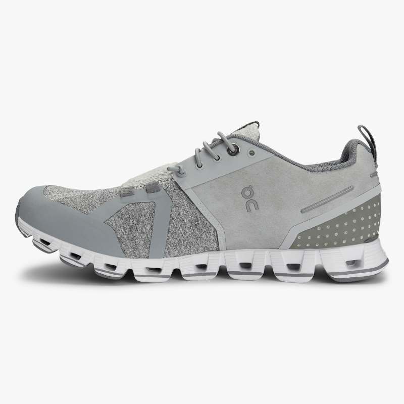 On Running Cloud Shoes Women's Cloud Terry-Silver - Click Image to Close