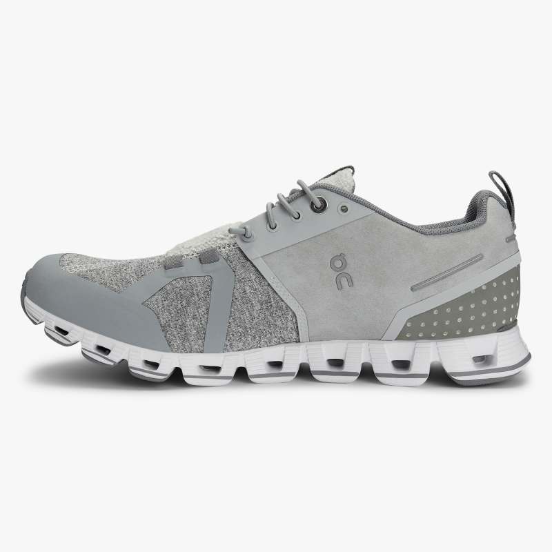 On Running Cloud Shoes Women's Cloud Terry-Silver