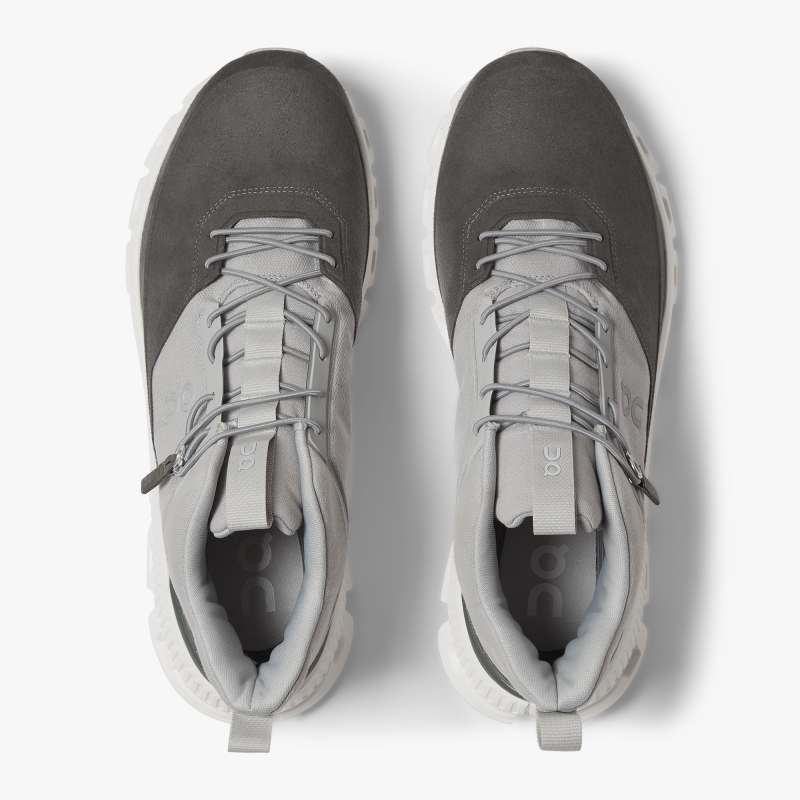 On Running Cloud Shoes Men's Cloud Hi-Slate | Rock - Click Image to Close
