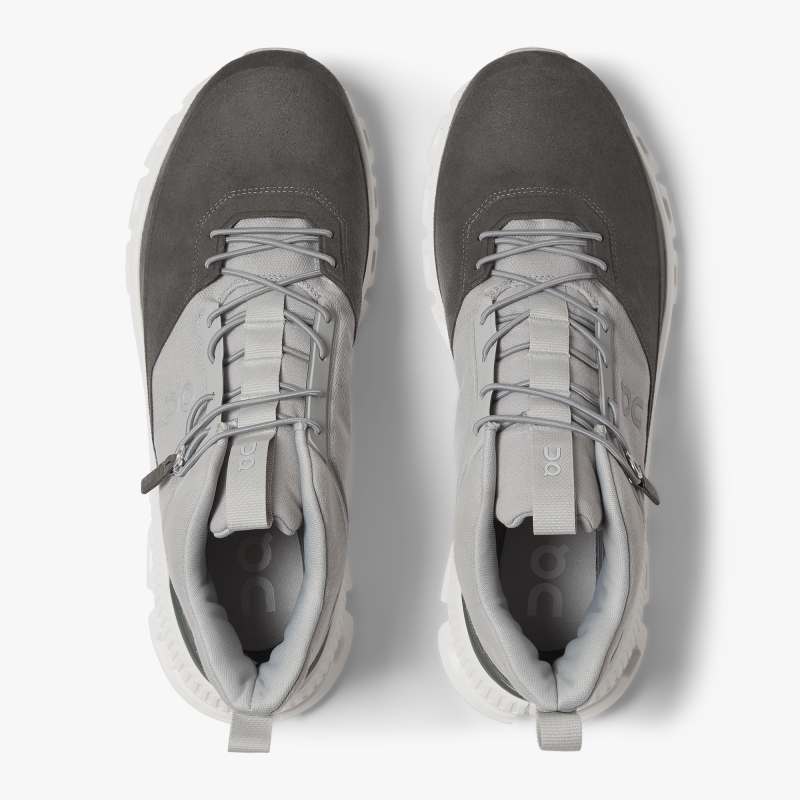 On Running Cloud Shoes Men's Cloud Hi-Slate | Rock