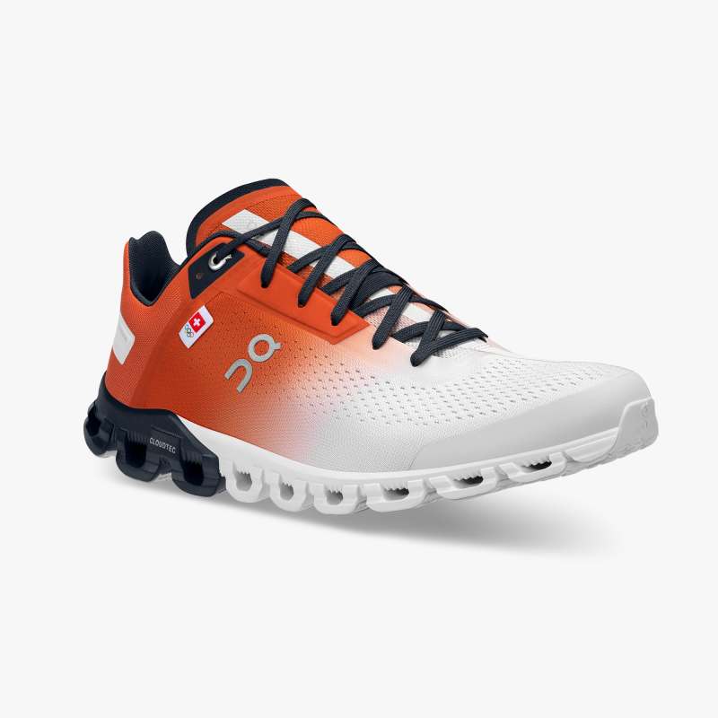 On Running Cloud Shoes Men's Cloudflow Swiss Olympic-Swiss Olymp - Click Image to Close