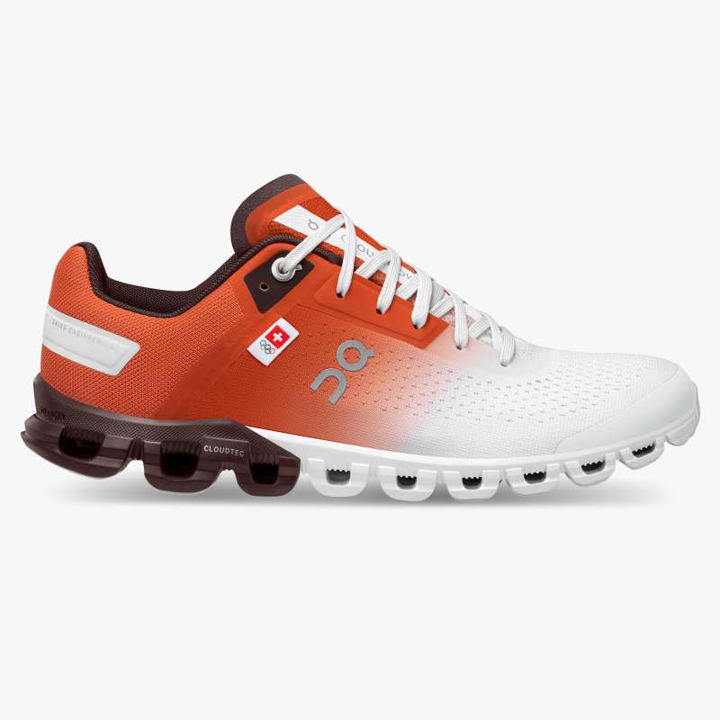 On Running Cloud Shoes Women's Cloudflow Swiss Olympic-Swiss Oly