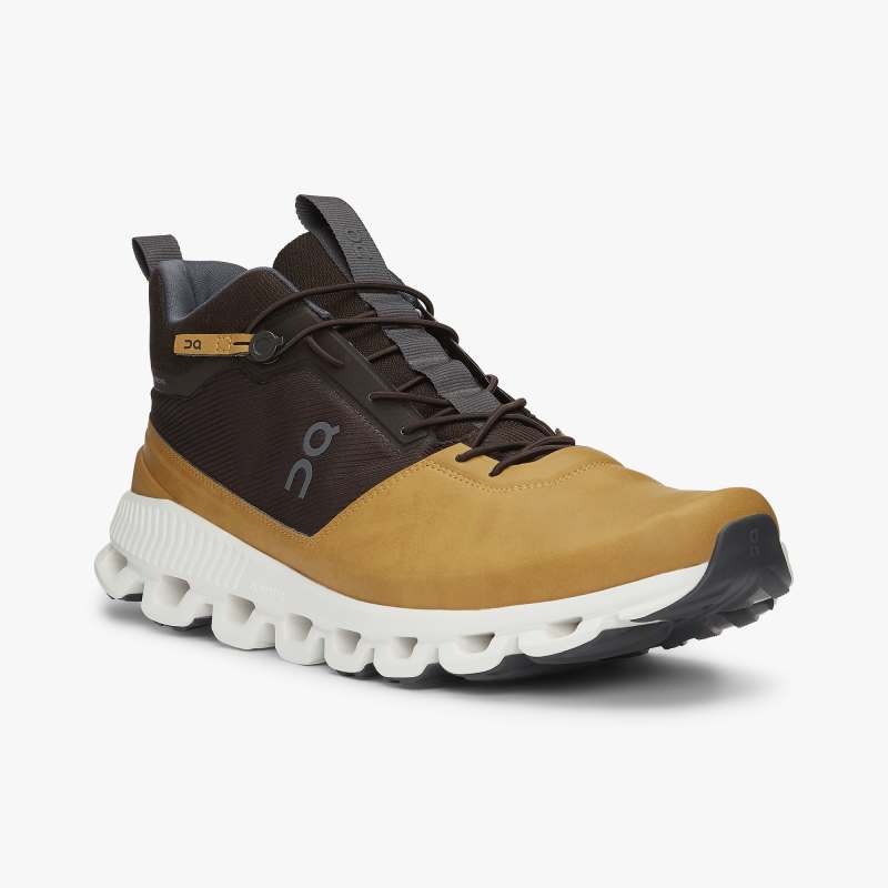 On Running Cloud Shoes Men's Cloud Hi-Umber | Caramel