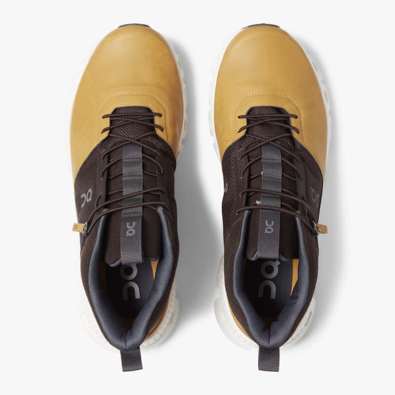 On Running Cloud Shoes Men's Cloud Hi-Umber | Caramel