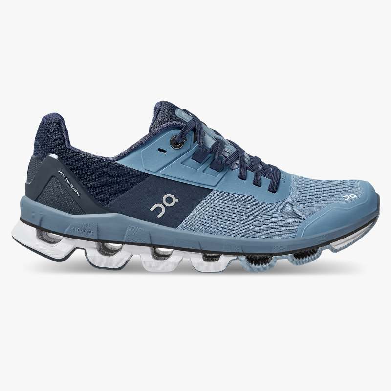 On Running Cloud Shoes Women's Cloudace-Wash | Navy - Click Image to Close