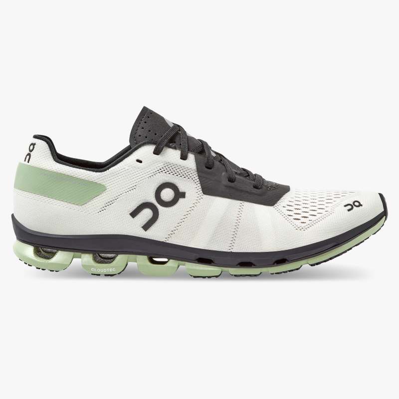 On Running Cloud Shoes Women's Cloudflash-White | Black