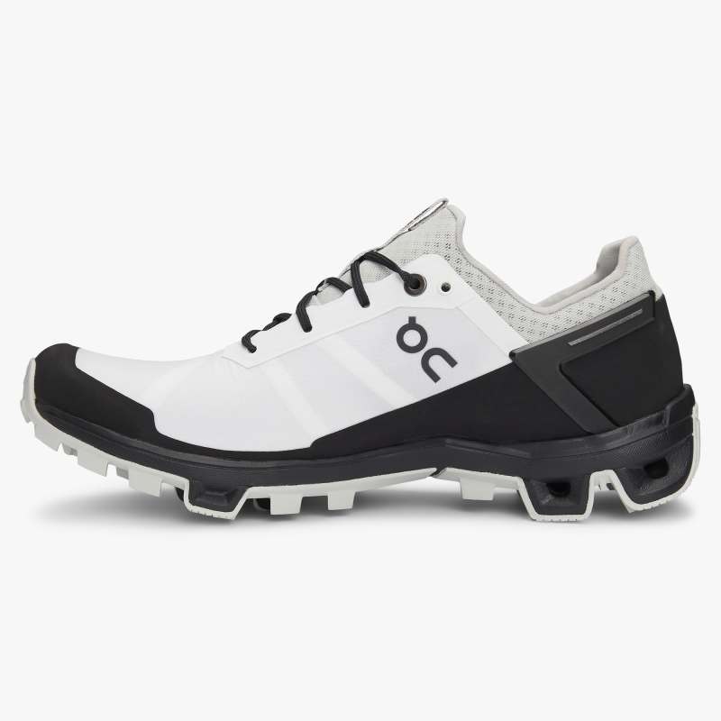 On Running Cloud Shoes Women's Cloudventure Peak-White | Black