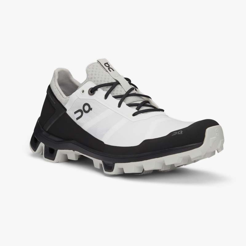 On Running Cloud Shoes Women's Cloudventure Peak-White | Black