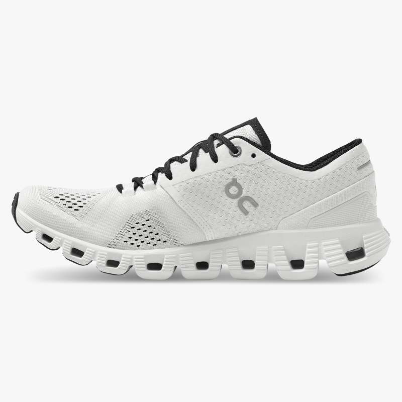 On Running Cloud Shoes Men's Cloud X-White | Black