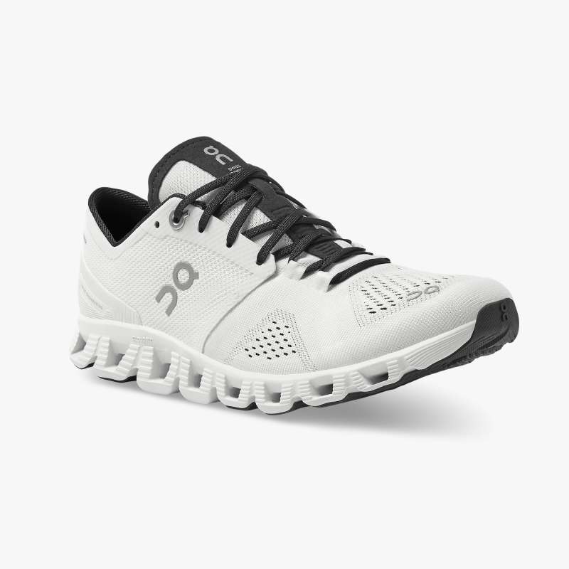 On Running Cloud Shoes Men's Cloud X-White | Black