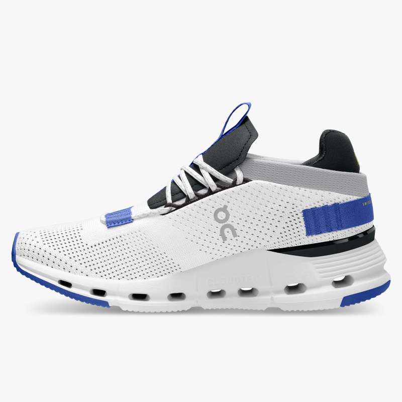 On Running Cloud Shoes Women's Cloudnova-White | Cobalt