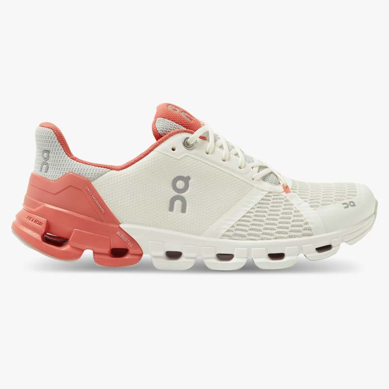 On Running Cloud Shoes Women's Cloudflyer-White | Coral