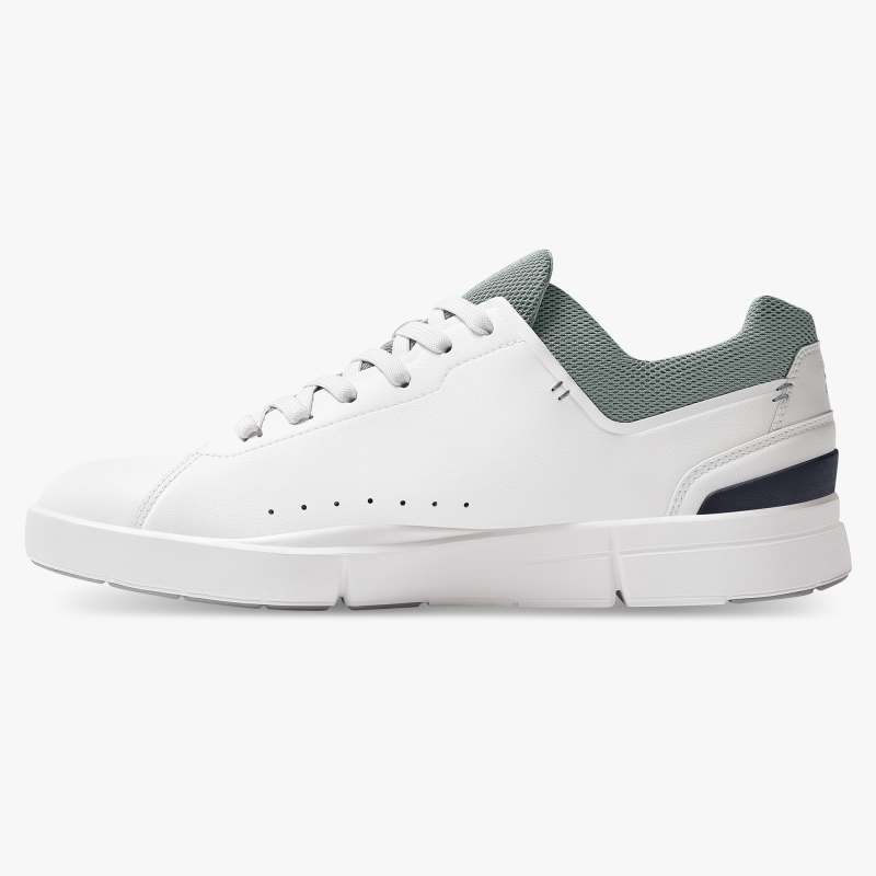 On Running Cloud Shoes Men's THE ROGER Advantage-White | Eucalyp