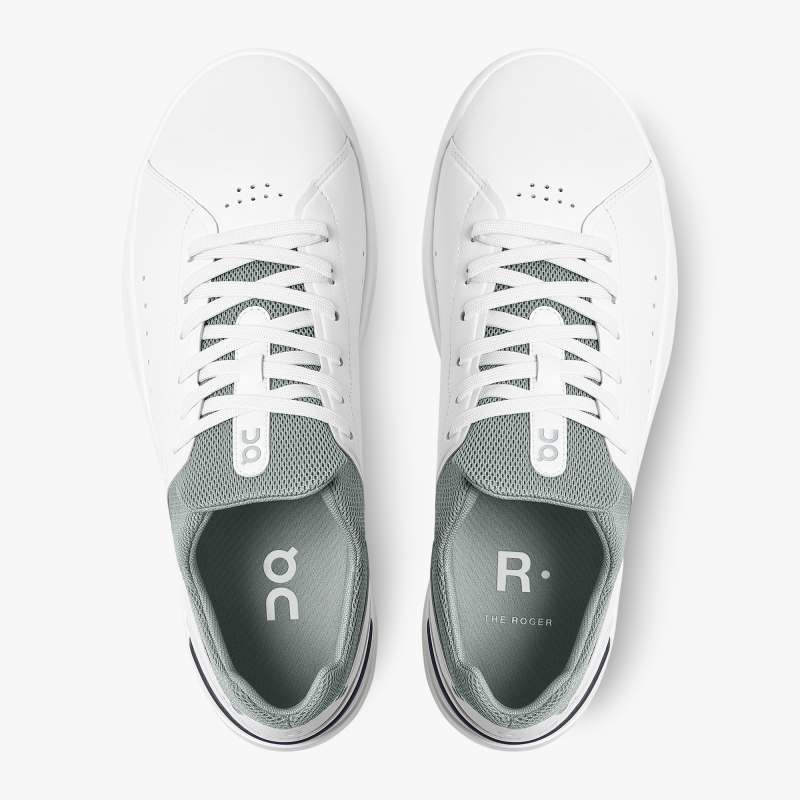 On Running Cloud Shoes Men's THE ROGER Advantage-White | Eucalyp