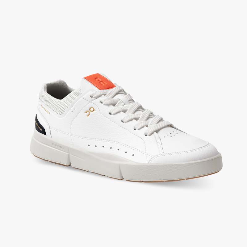 On Running Cloud Shoes Women's THE ROGER Centre Court-White | Fl - Click Image to Close