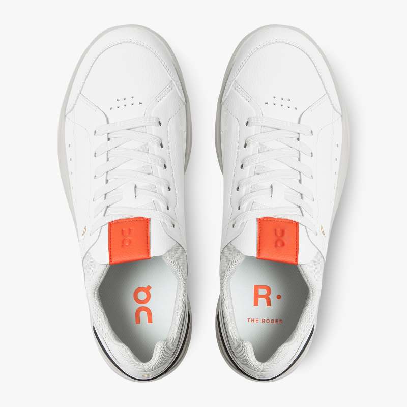 On Running Cloud Shoes Women's THE ROGER Centre Court-White | Fl - Click Image to Close