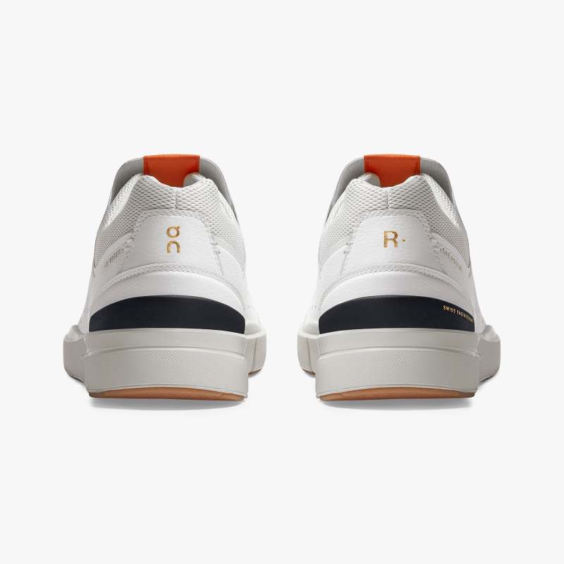 On Running Cloud Shoes Men's THE ROGER Centre Court-White | Flam - Click Image to Close