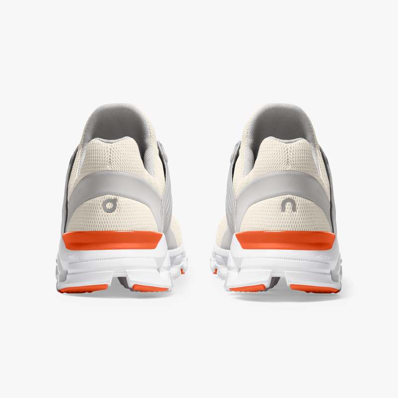 On Running Cloud Shoes Men's Cloudswift-White | Flame