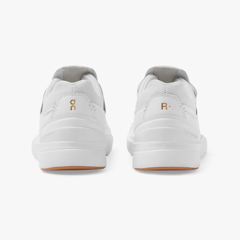 On Running Cloud Shoes Women's THE ROGER Centre Court-White | Gu - Click Image to Close