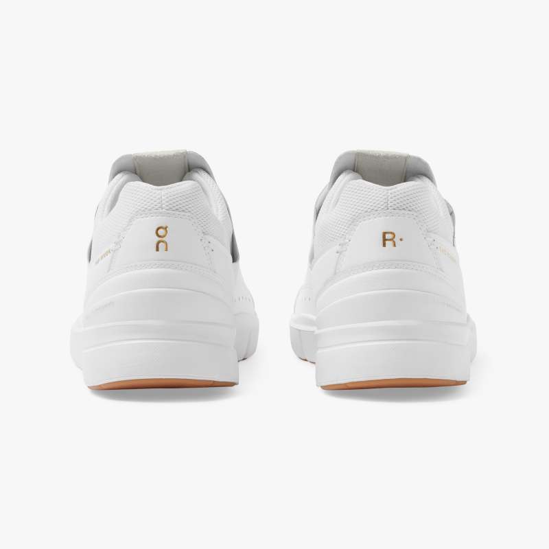 On Running Cloud Shoes Men's THE ROGER Centre Court-White | Gum - Click Image to Close