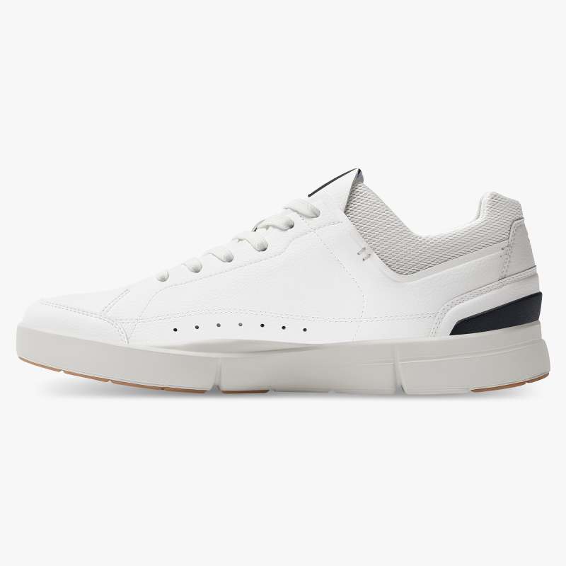 On Running Cloud Shoes Men's THE ROGER Centre Court-White | Indi